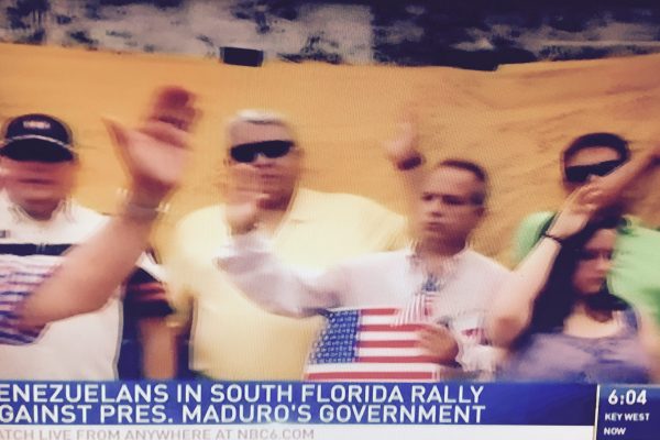ENEZUELANS IN SOUTH FLORIDA RALLY